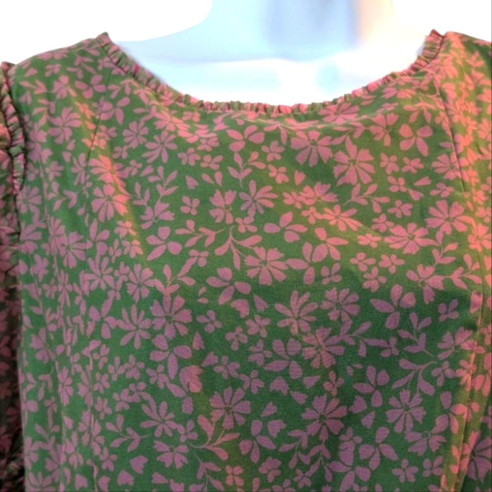 Show Me Your Moo Moo Daiquiri Mini Dress-Watermelon Floral.. Size XL - Picture 5 of 8